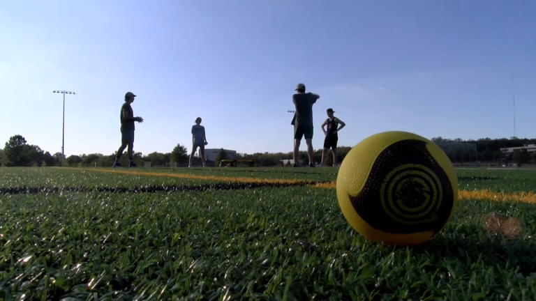 Tournament time: College students assemble for camaraderie, fun and Spikeball