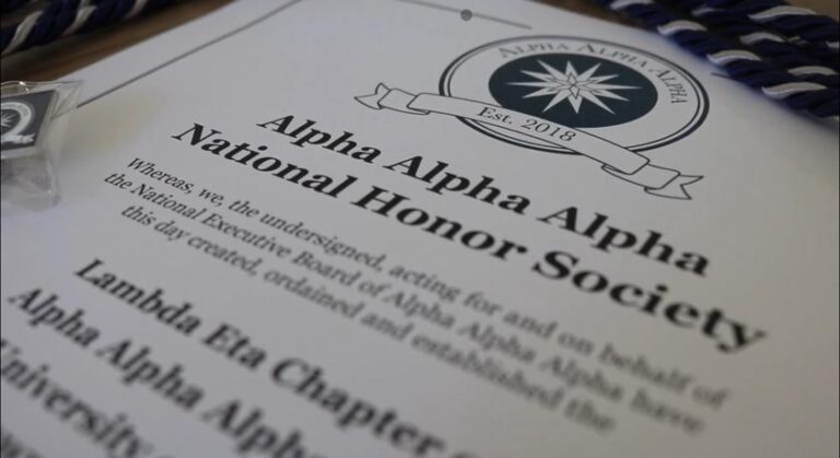 KU brings Lambda Eta chapter of Alpha Alpha Alpha to campus