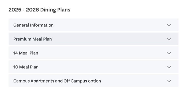 KU dining plans will shift from declining balance to meal swipes this fall