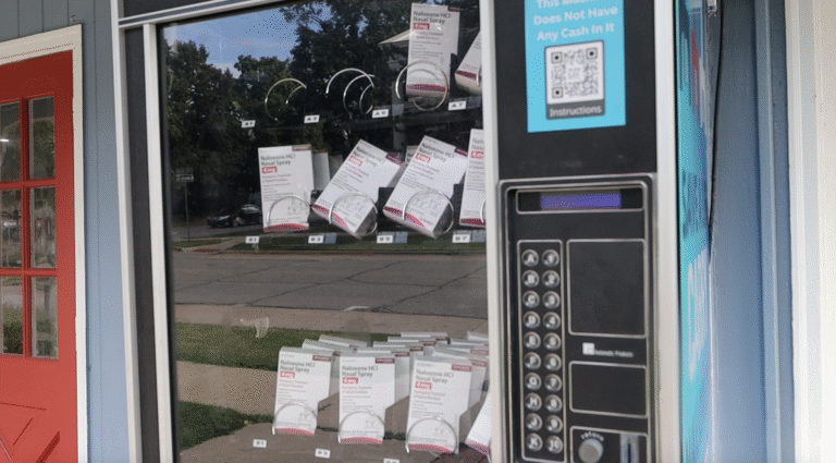 City of Lawrence installs Narcan vending machines