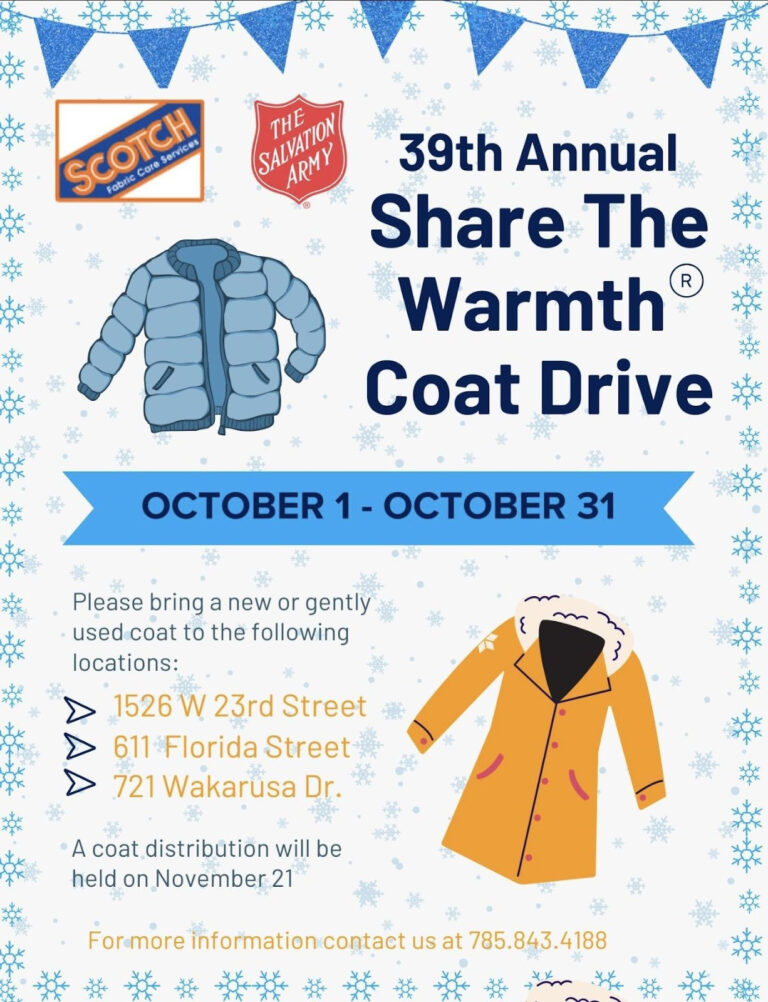 Annual Coat Drive Keeps Lawrence Residents Warm This Winter