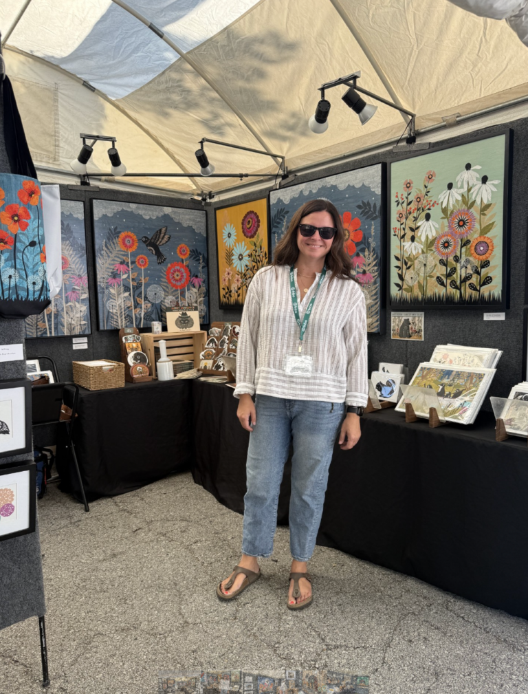 Local Artist Prepares Year-Round for Lawrence’s Art in the Park